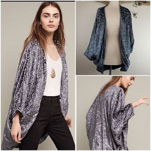 New Anthropologie Feathers by Tolani shrug 1 size - Picture 1 of 8